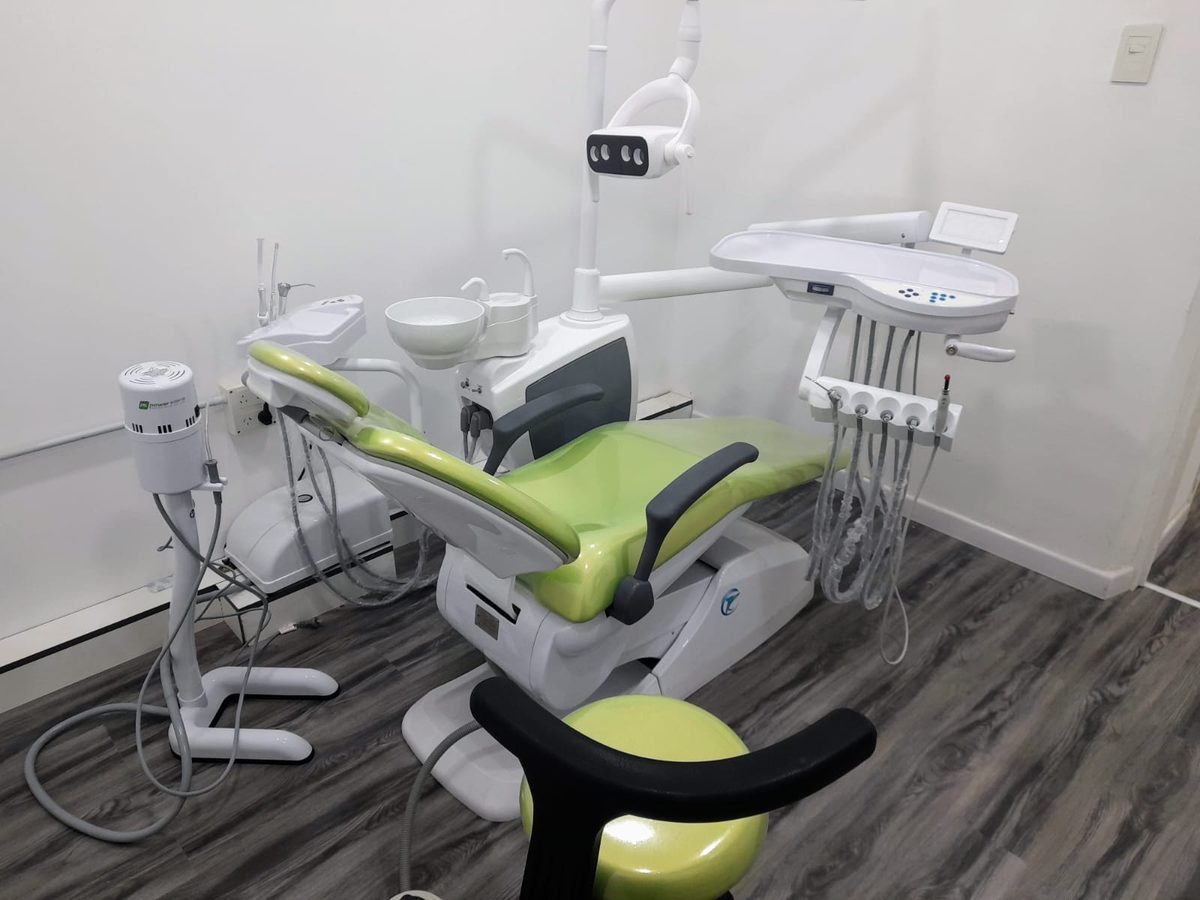 Detalle del equipo odontológico